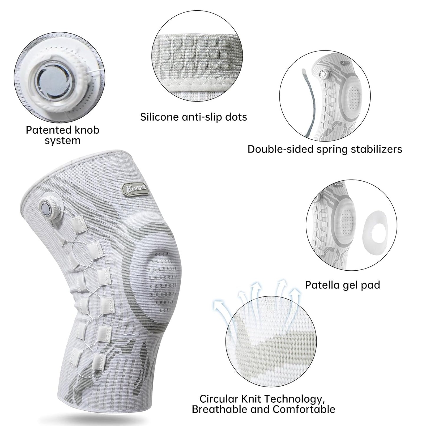 Cylla - Kniebandage für Sport | Stabilität & Komfort